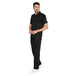 Classic Half Sleeve Chef Coat (Black) - Free Embroidery - Uwears®