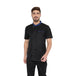 Classic Half Sleeve Chef Coat (Black/Blue) - Free Embroidery - Uwears®