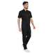 Classic Half Sleeve Chef Coat (Black/Red) - Free Embroidery - Uwears®