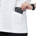 Classic Half Sleeve Chef Coat Snap Button (White) - Free Embroidery - Uwears®