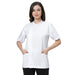 Classic Half Sleeve Chef Coat Snap Button (White) - Free Embroidery - Uwears®