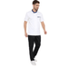 Classic Half Sleeve Chef Coat (White/Blue) - Free Embroidery - Uwears®