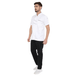 Classic Half Sleeve Chef Coat (White/Grey) - Free Embroidery - Uwears®
