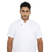 Classic Half Sleeve Zipper Chef Coat (White) - Free Embroidery - Uwears®