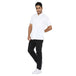 Classic Half Sleeve Zipper Chef Coat (White) - Free Embroidery - Uwears®