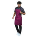 Berry apron front pocket detail — deep storage for kitchen tools
