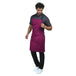 Berry apron front pocket detail — deep storage for kitchen tools