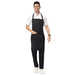 Classic Kitchen Apron (Black) - Free Embroidery - Uwears®