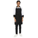 Classic Kitchen Apron (Black) - Free Embroidery - Uwears®