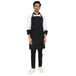 Classic Kitchen Apron (Black) - Free Embroidery - Uwears®