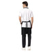 Classic Kitchen Apron (Black) - Free Embroidery - Uwears®