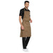 Classic Kitchen Apron (Brown) - Free Embroidery - Uwears®