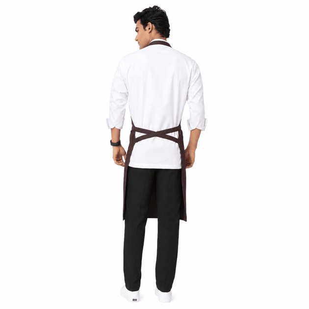 Classic Kitchen Apron (Coffee Brown) - Uwears®