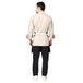 Classic Kitchen Apron (Dark Brown / Cream) - Free Embroidery - Uwears®