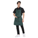 Classic Kitchen Apron Heavy Quality (Dark Green) - Free Embroidery - Uwears®
