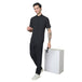 Classic Mandarin Collar Half Sleeve Shirt - Uwears®