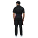 Berry service apron on model — waiter and cafe staff uniform India