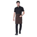 Classic Service Waist Apron (Coffee Brown) - Free Embroidery - Uwears®