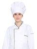 Classic White Chef Cap Cotton (Free Embroidery) - Uwears®