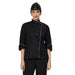 Classic Women Full Sleeve Chef Coat (Black/White) - Free Embroidery - Uwears®