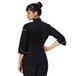Classic Women Full Sleeve Chef Coat (Black/White) - Free Embroidery - Uwears®
