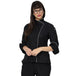 Classic Women Full Sleeve Chef Coat (Black/White) - Free Embroidery - Uwears®