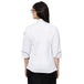 Classic Women Full Sleeve Chef Coat (White/Black) - Free Embroidery - Uwears®