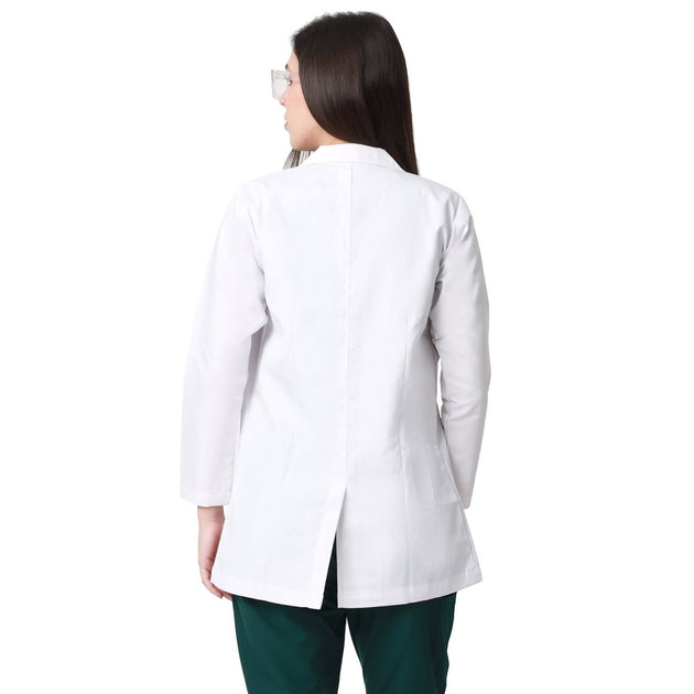 Classic Women's Doctor Apron Coat / Lab Coat Full Sleeves - Free Embroidery - Uwears®