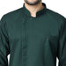 Classic Zipper Chef Coat Unisex Slim Fit (Dark Green) - Free Embroidery - Uwears®