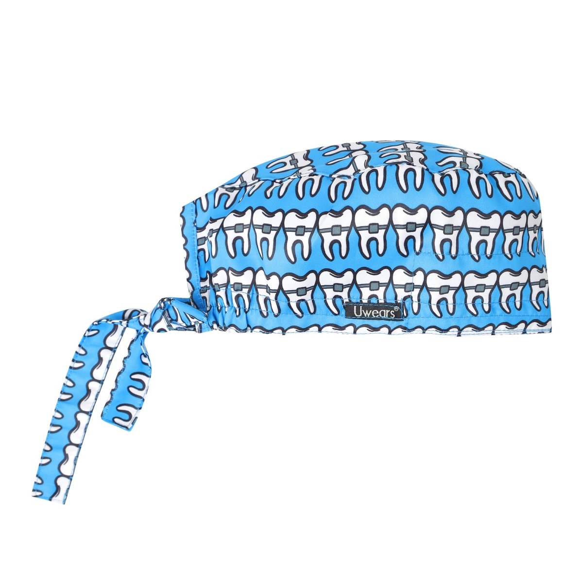 Dental Braces Scrub Cap Satin (Free Embroidery) - Uwears®