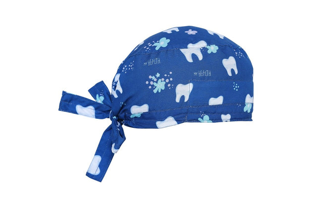 Dental Scrub Cap Cotton (Free Embroidery) - Uwears®