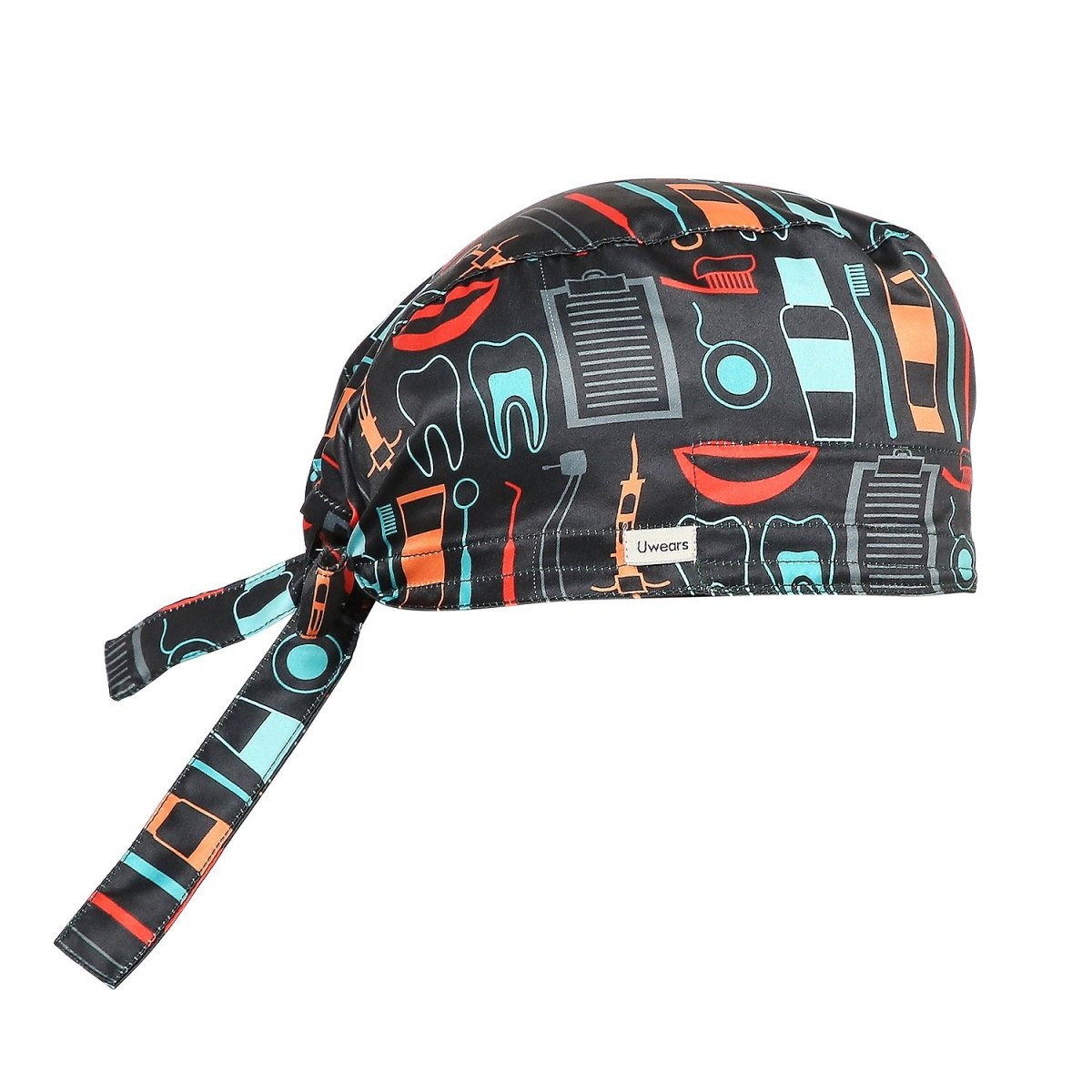 Dental Scrub Cap Satin (Free Embroidery) - Uwears®