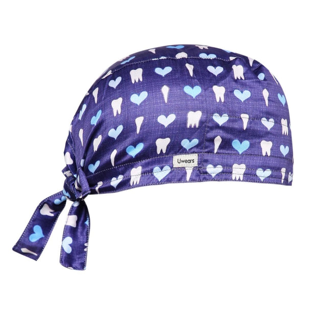 Dental Scrub Cap Satin (Free Embroidery) - Uwears®