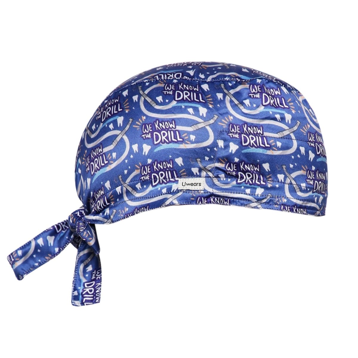 Dental Scrub Cap Satin (Free Embroidery) - Uwears®