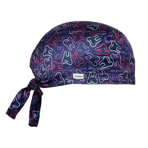Dental Scrub Cap Satin (Free Embroidery) - Uwears®