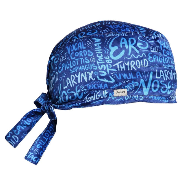 ENT Scrub Cap Satin (Free Embroidery) - Uwears®