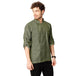 Executive Denim Full Sleeve Chef Coat (Olive Green) - Free Embroidery - Uwears®
