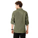 Executive Denim Full Sleeve Chef Coat (Olive Green) - Free Embroidery - Uwears®