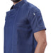 Executive Denim Zipper Chef Coat (Classic Blue) - Free Embroidery - Uwears®