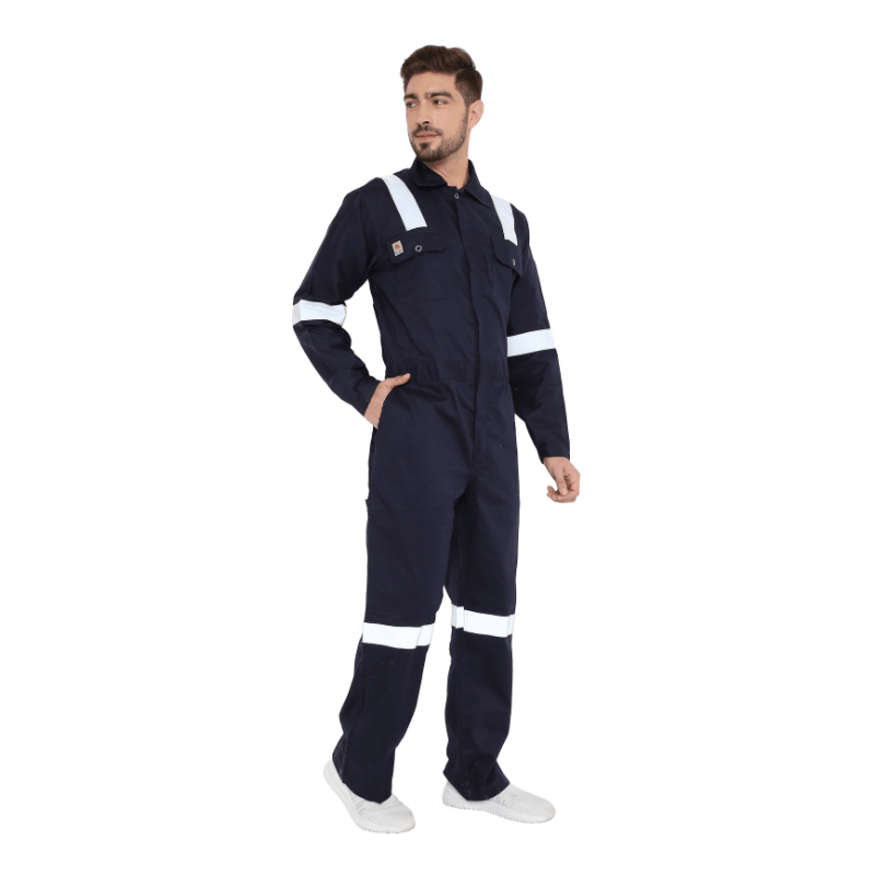 Fire Retardant Boiler Suit Coverall with FR Reflective Tape - Uwears®