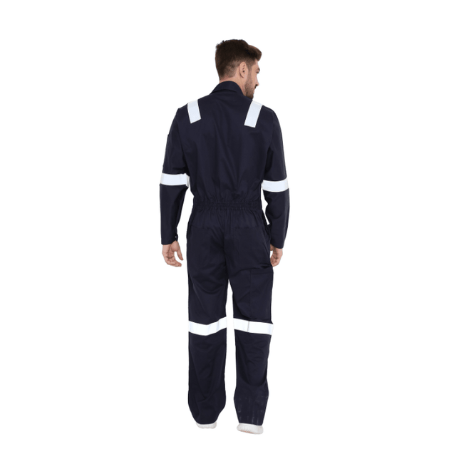 Fire Retardant Boiler Suit Coverall with FR Reflective Tape - Uwears®