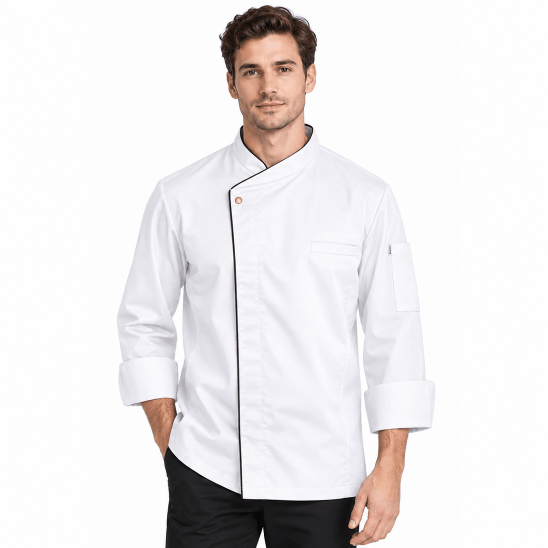 Flo Mesh Full Sleeve Chef Coat (Zipper) - Uwears®