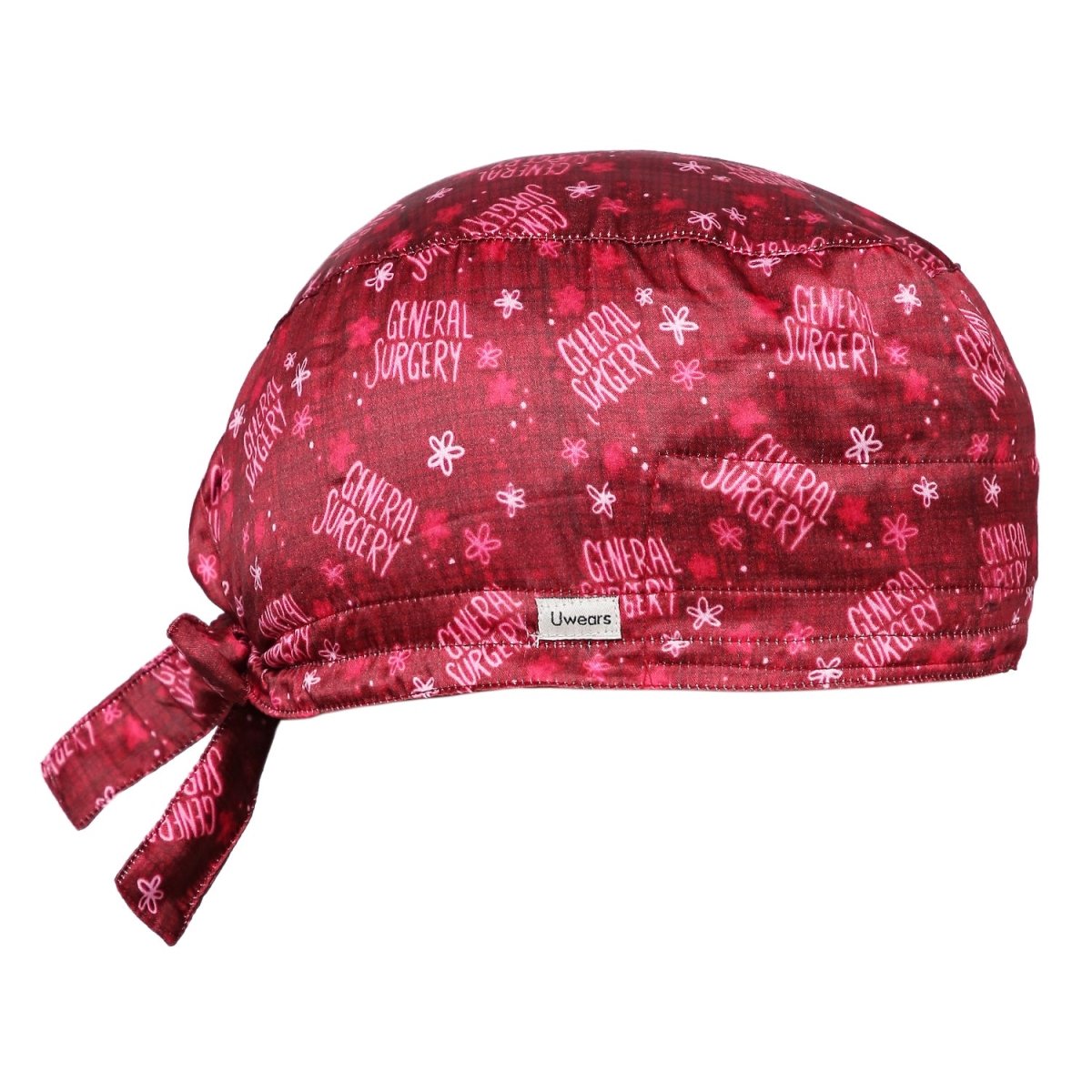 General Surgery Scrub Satin Cap (Free Embroidery) - Uwears®