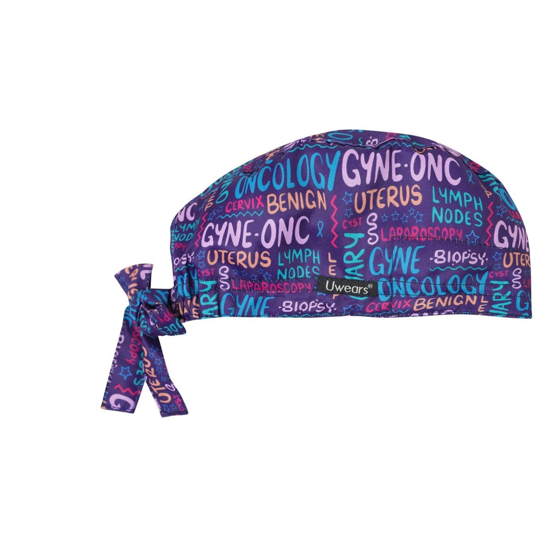 Gynaecology Scrub Cap Satin (Free Embroidery) - Uwears®