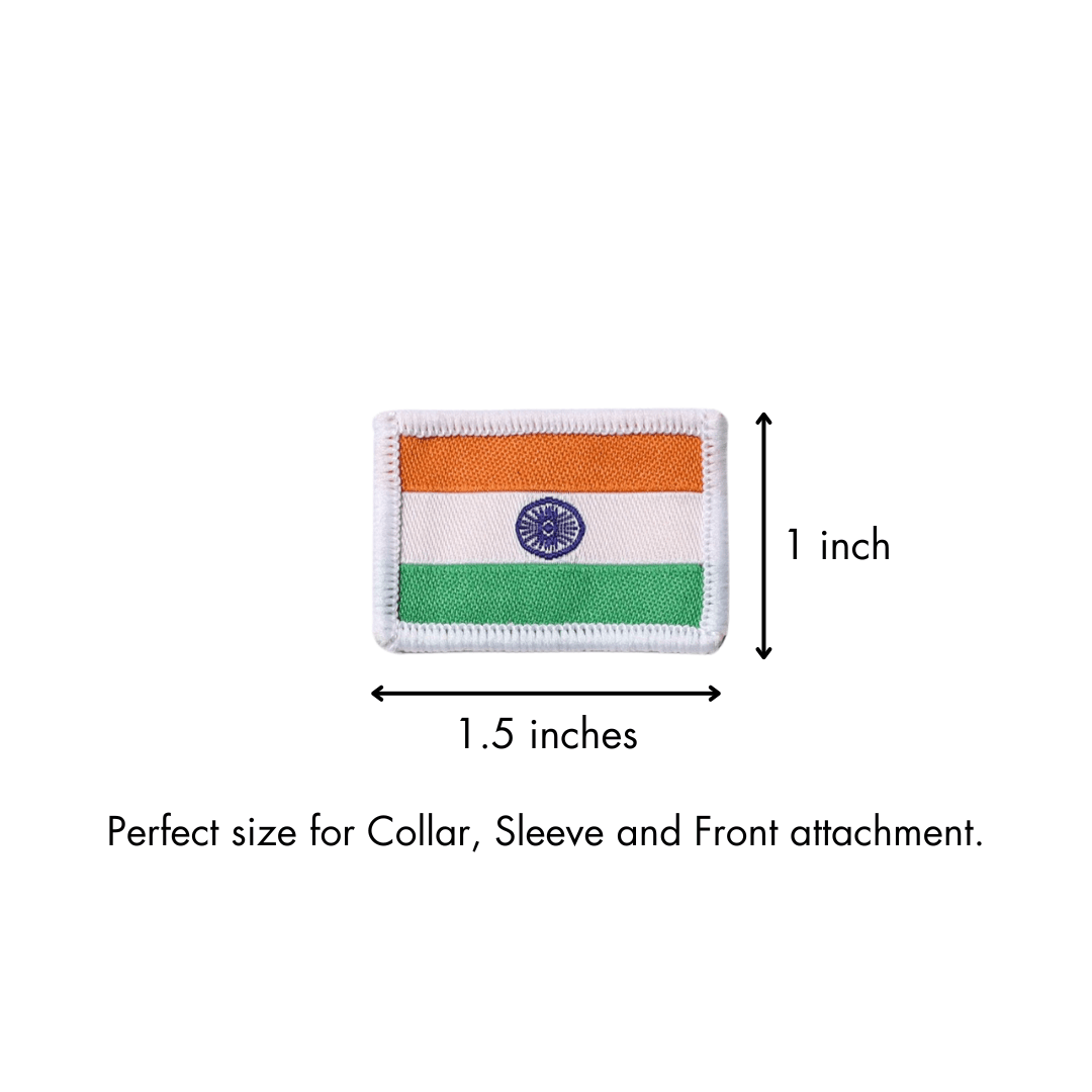 Indian Flag Logo Patch - Uwears®