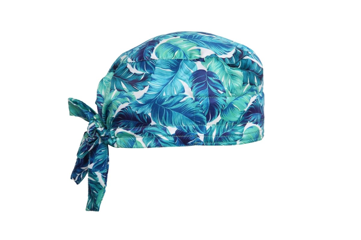 Leaf Chef Cap Satin (Free Embroidery) - Uwears®