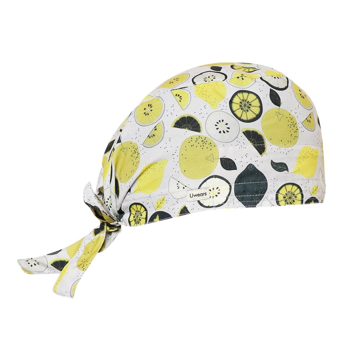 Lime & Lemon Chef Cap Cotton (Free Embroidery) - Uwears®
