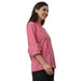 Lite Women Full Sleeve Chef Coat (Pink) - Free Embroidery - Uwears®