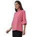 Lite Women Full Sleeve Chef Coat (Pink) - Free Embroidery - Uwears®
