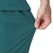 Men's 4 - Way Noir 2.0 Scrub Suit (No Wrinkle) Free Embroidery (SMART FIT) - Uwears®
